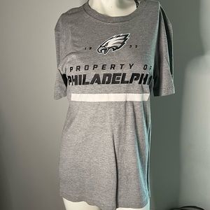 Property of the Philadelphia Eagles grey short sleeve T-shirt NFL S